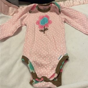 Baby girl flower outfit